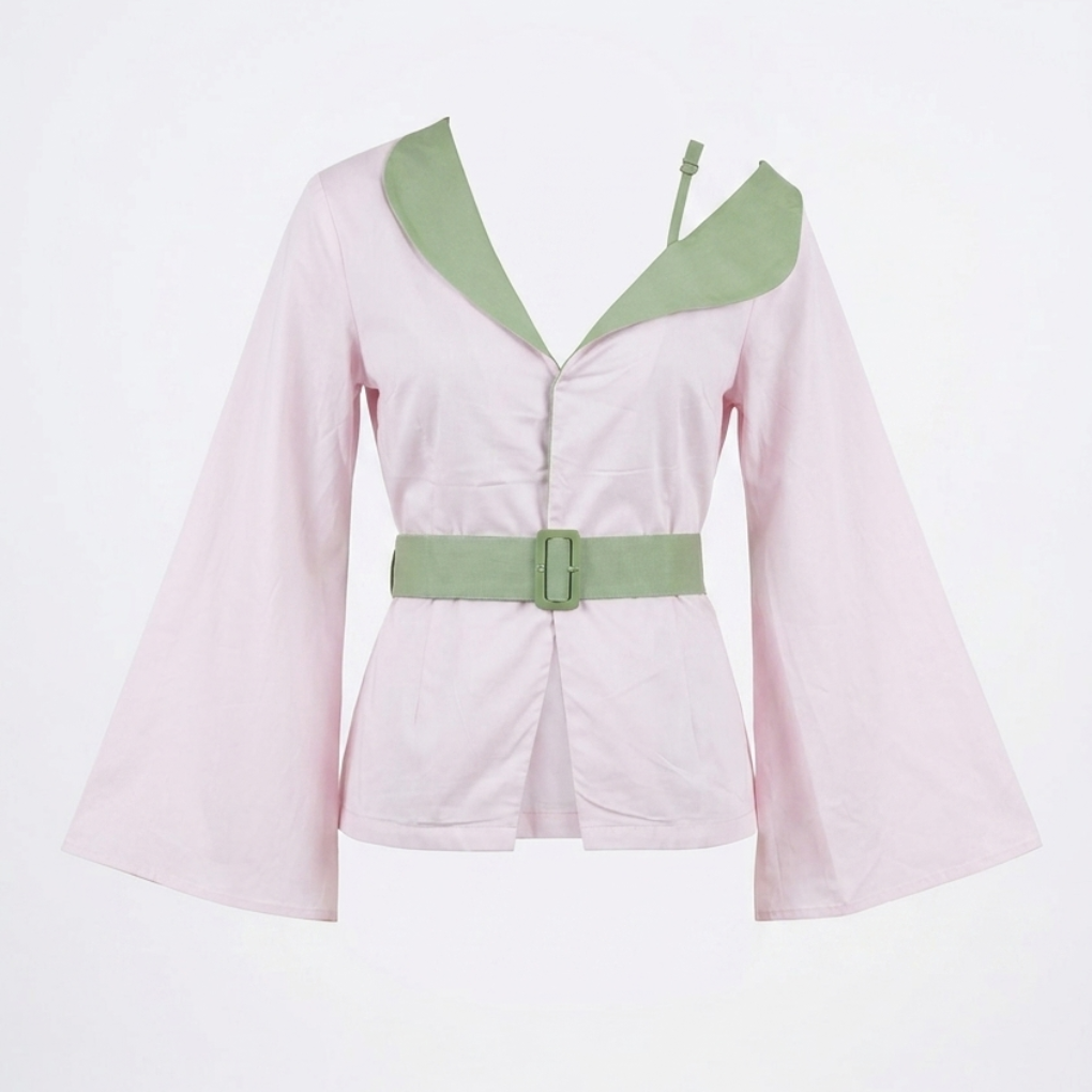 Pink Long Sleeves Shirt